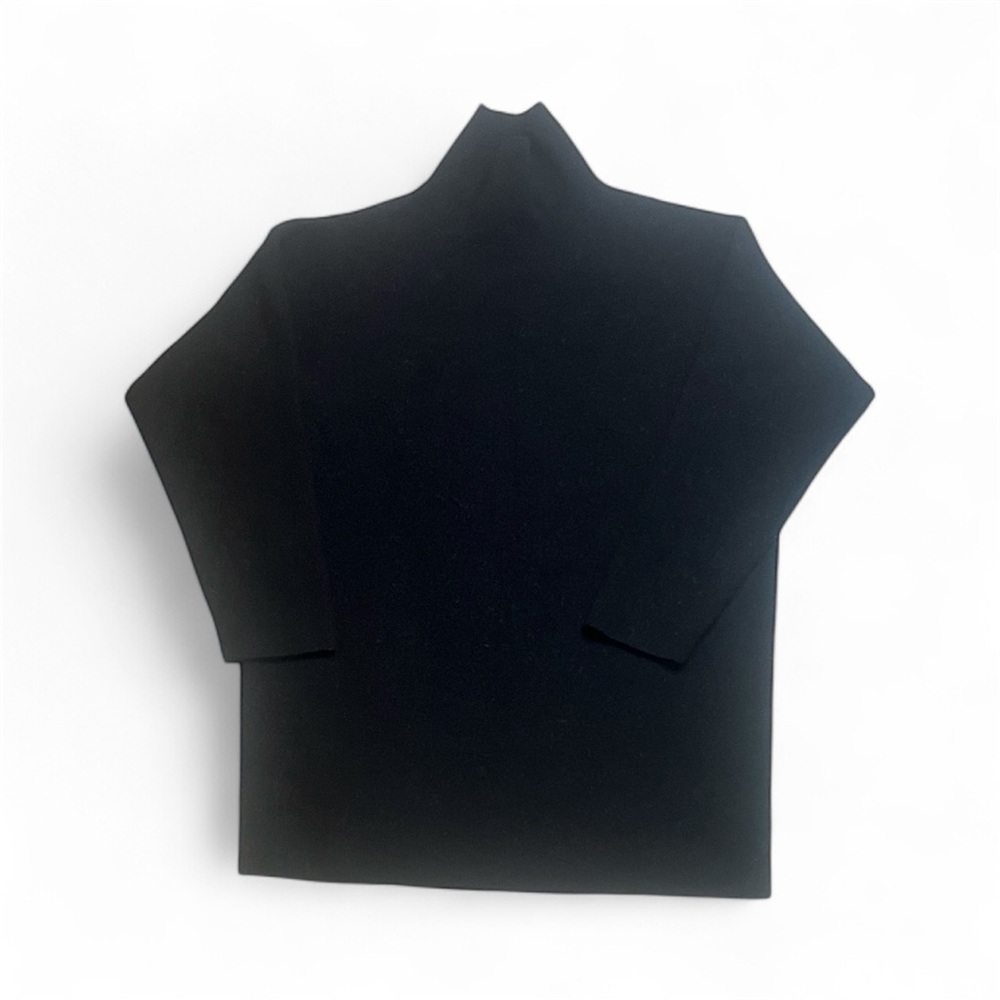 Babaton 100% Merino Wool sz S (2) Women's Black Mock Turtleneck Sweater